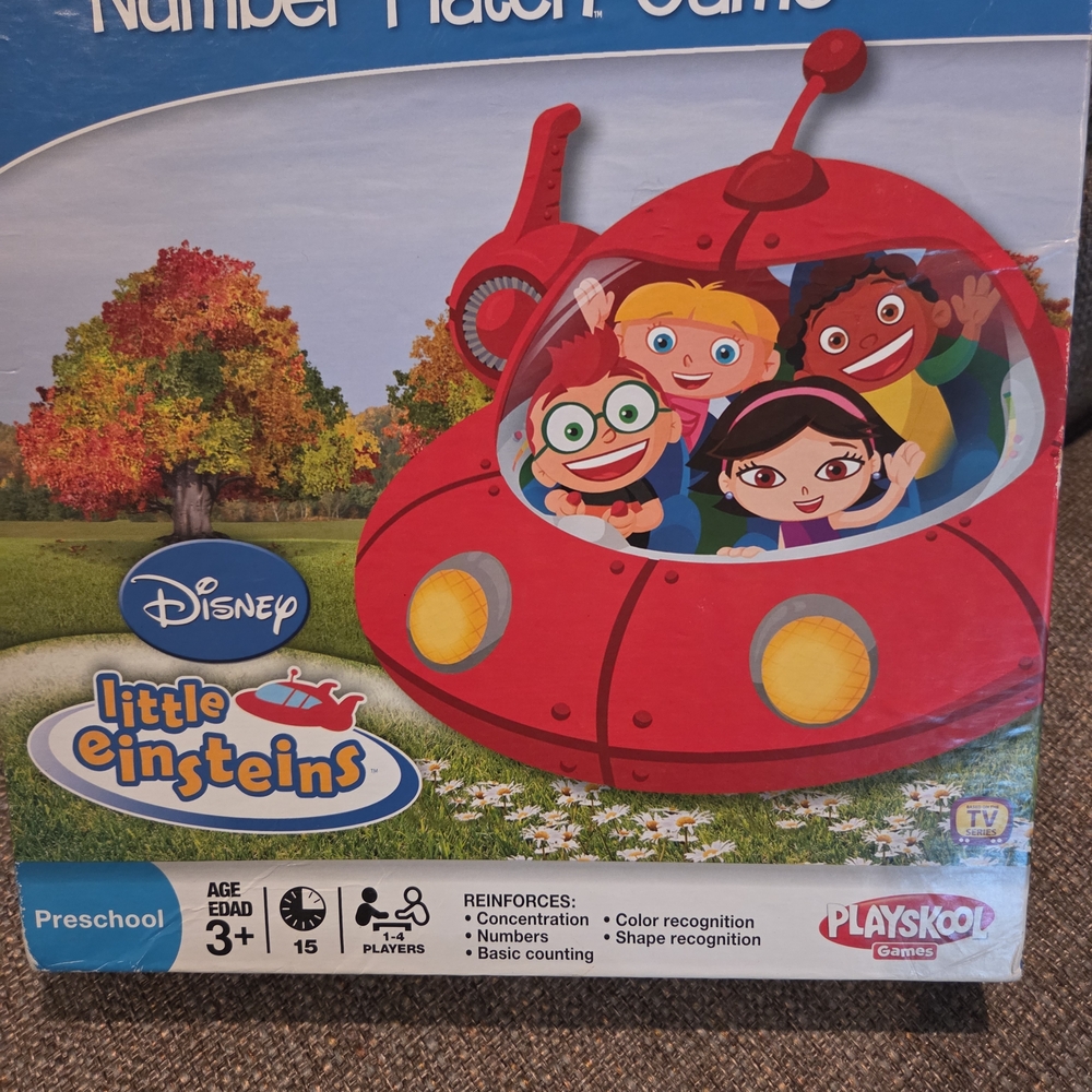 Disney Little Einsteins Red Spaceship Number  Puzzle Game